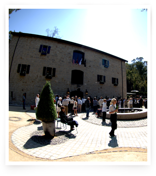 Buena Vista Winery Courtyard Event